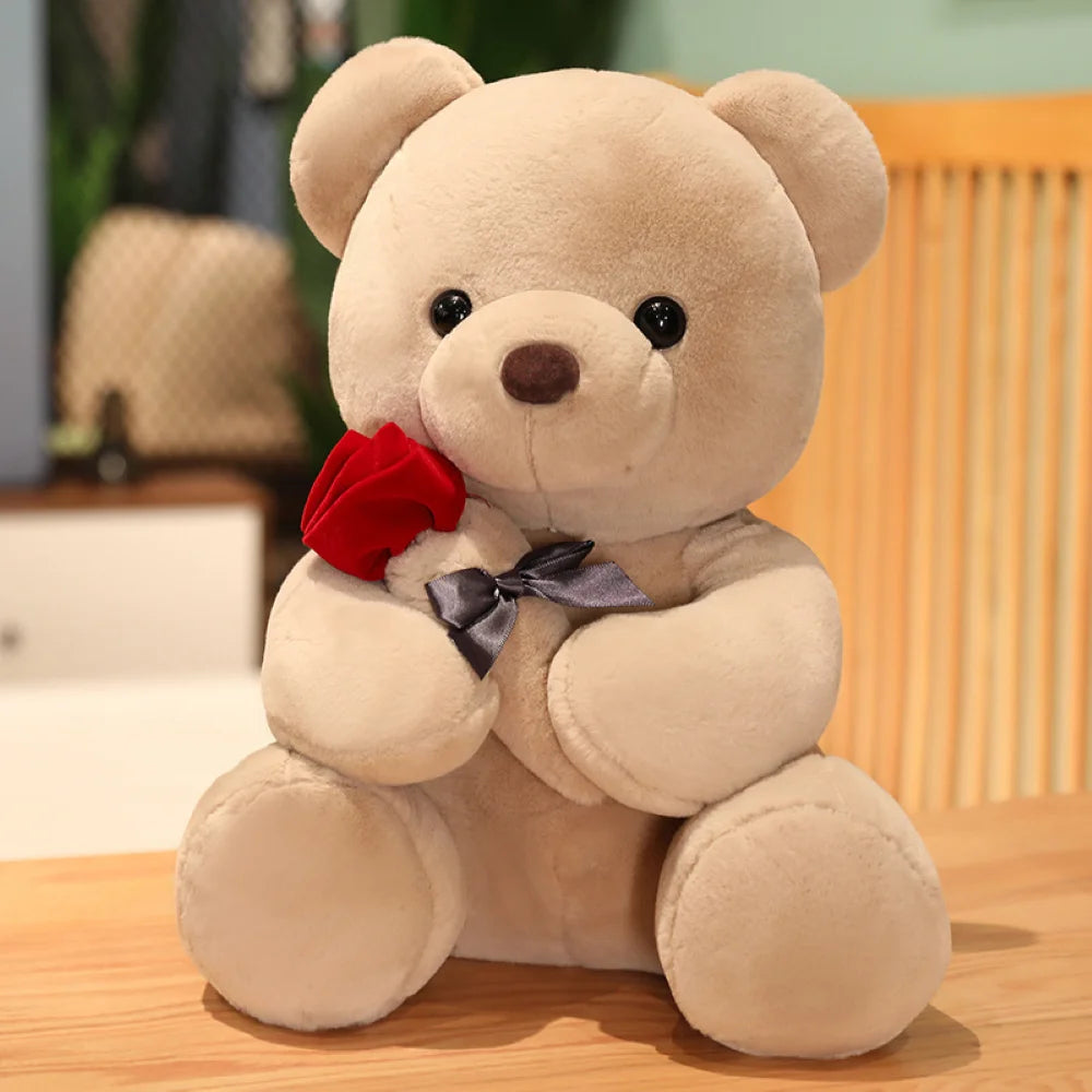 Cute Rose Bear Plush Toy – Perfect Valentine's and Birthday Gift - Image 7