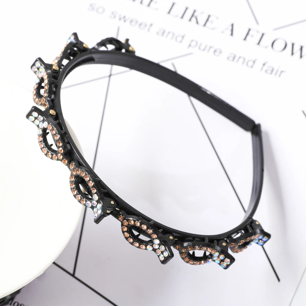 Double Layer Braided Headbands – Stylish Hair Accessories for Women - Image 11