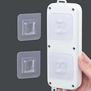 Versatile Wall Self-Adhesive Hooks for Kitchen and Bathroom Organization