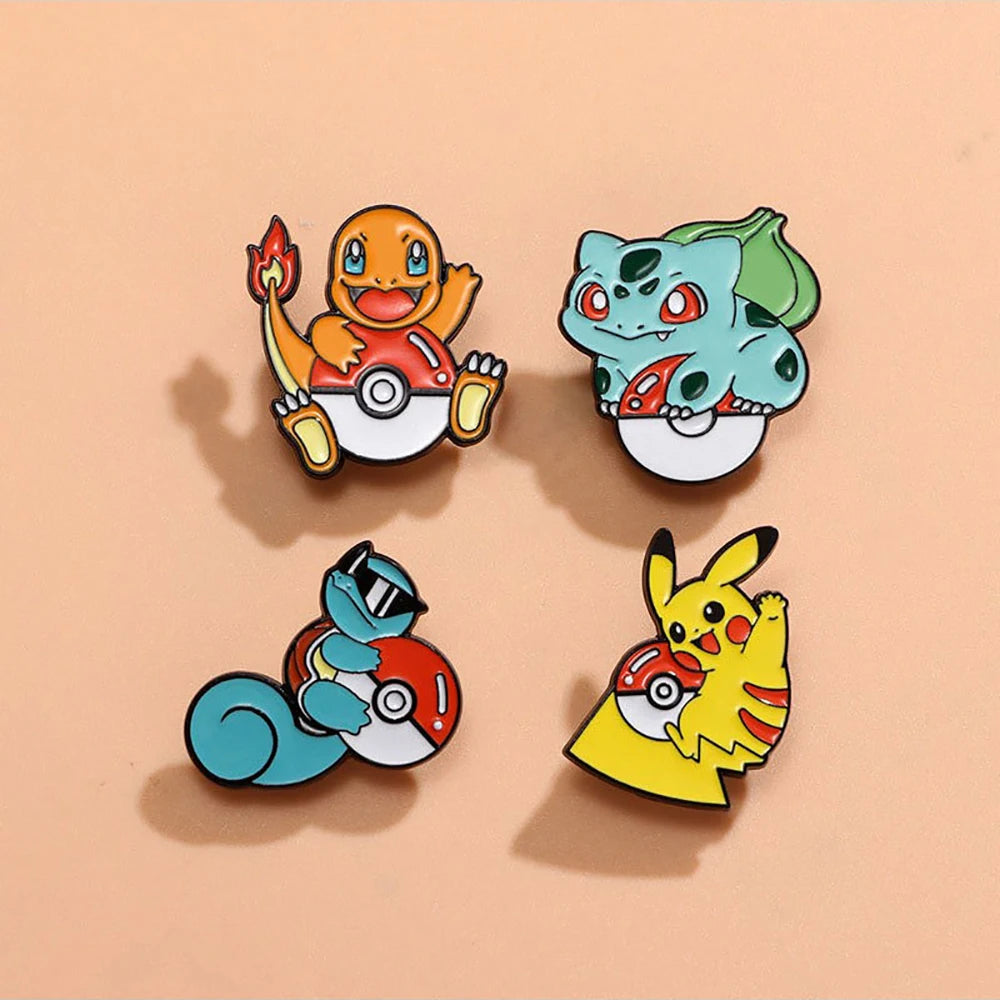 Pokémon Metal Badge Set