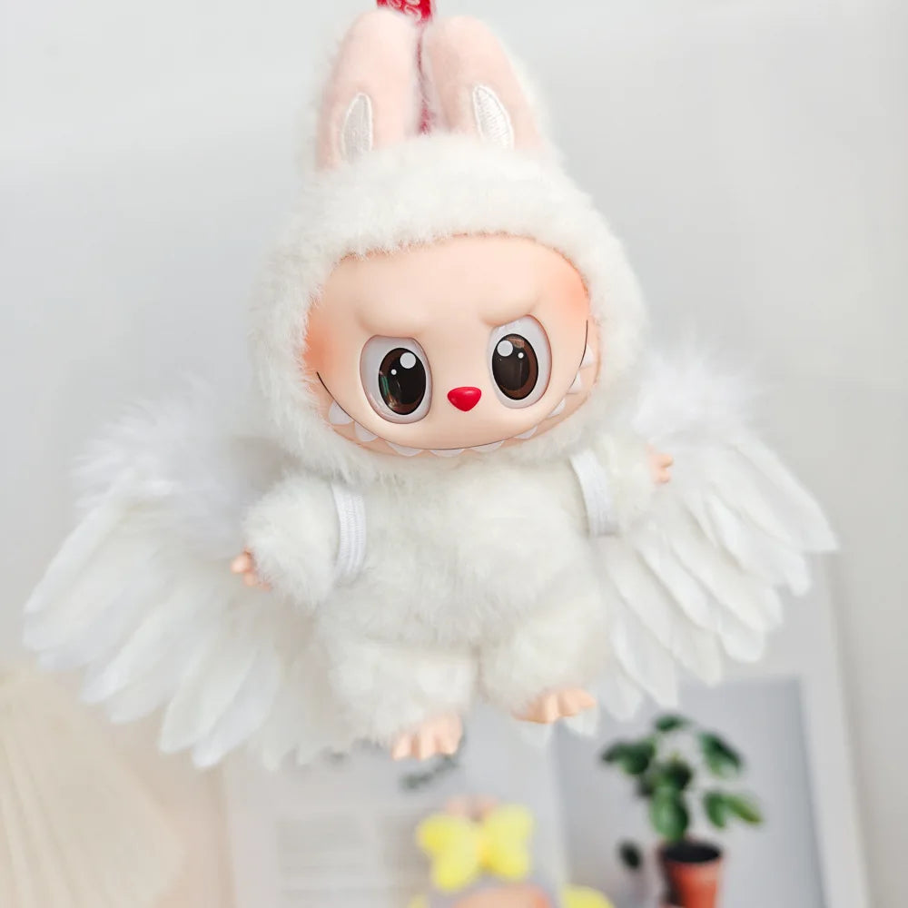 Doll Clothes for Labubu V1 V2 V3 – Angel Wings Series Accessories - Image 9