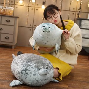 Adorable Sea Lion Plush Toys β Perfect 3D Novelty Throw Pillows