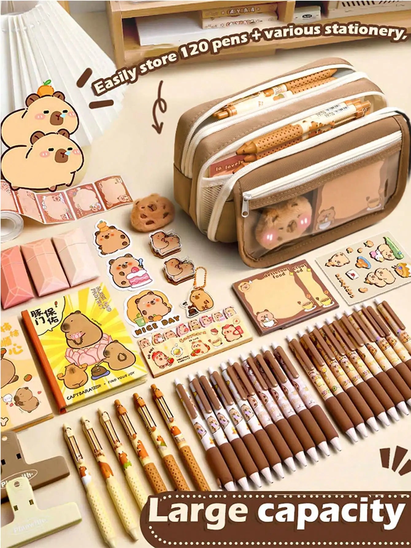 Large Capacity Pencil Case - Image 2