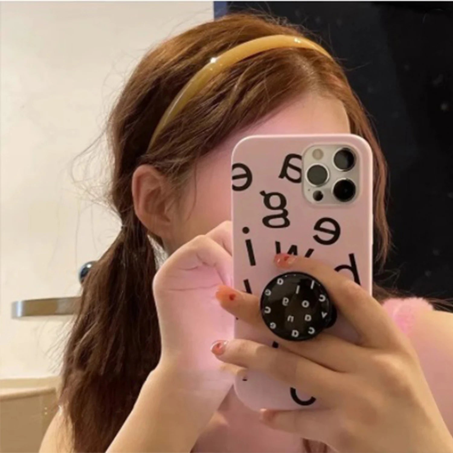 Plastic Translucent Hair Head Hoop Band – Non-slip Tooth Hairband - Image 5