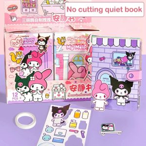 Hello Kitty & My Melody DIY Quiet Book – Kawaii Children's Gift