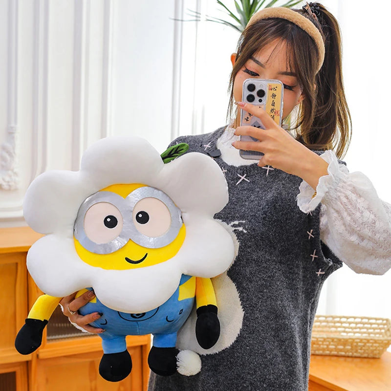 Cuddle with Joy: 30CM Minion Bob Plush Pillow for Fans & Kids - Image 3
