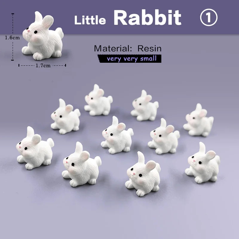 10Pcs Easter Animal Figurines Set - Image 33