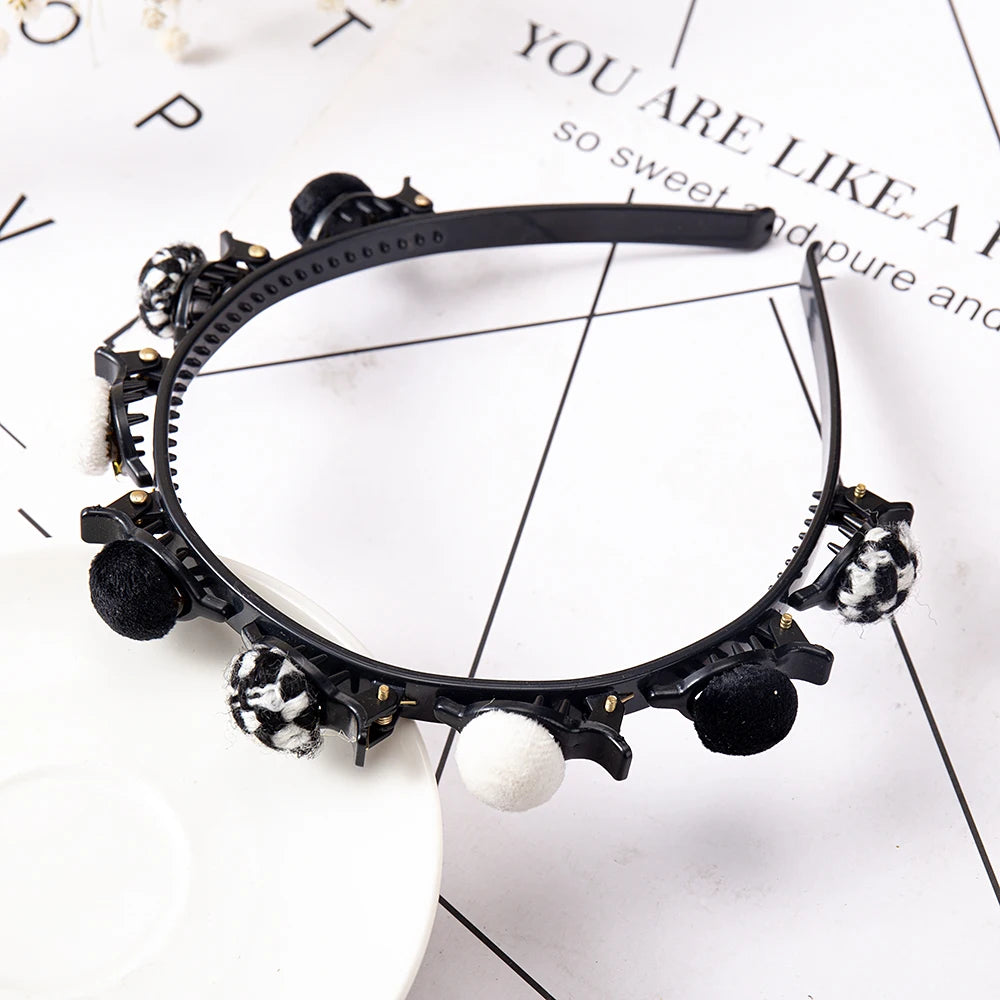 Double Layer Braided Headbands – Stylish Hair Accessories for Women - Image 25