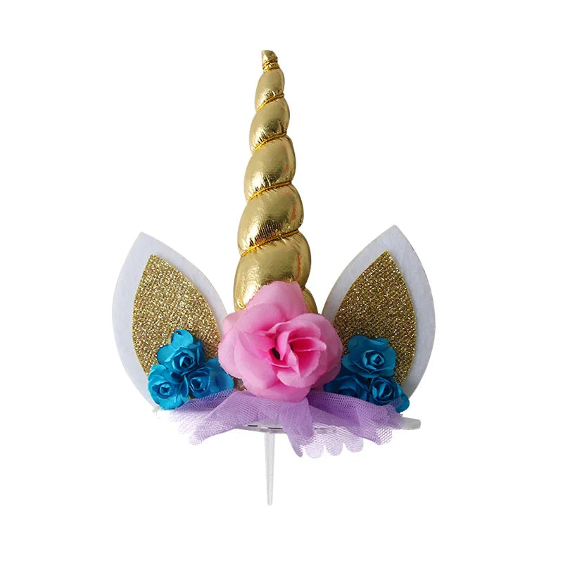 Unicorn Party Cake Topper Set - Image 4