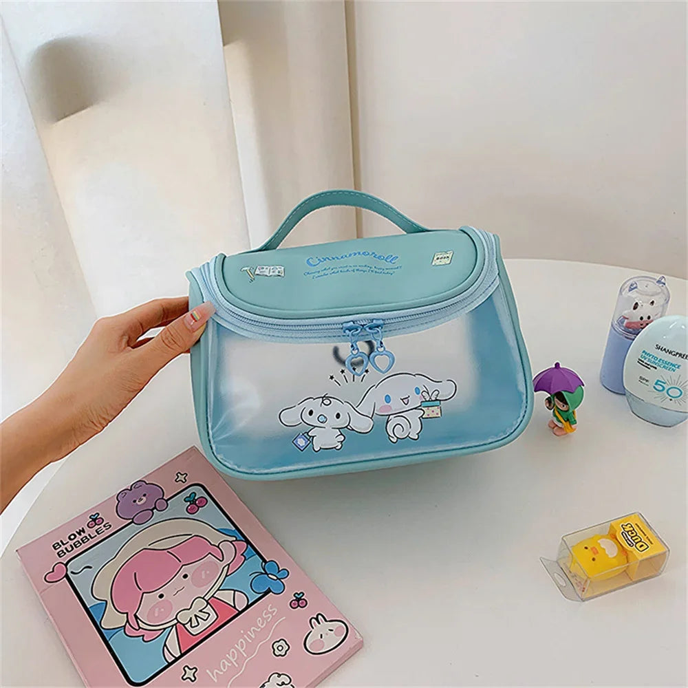 Sanrio Kawaii Hello Kitty Zipper Makeup Bag – Cute - Image 11