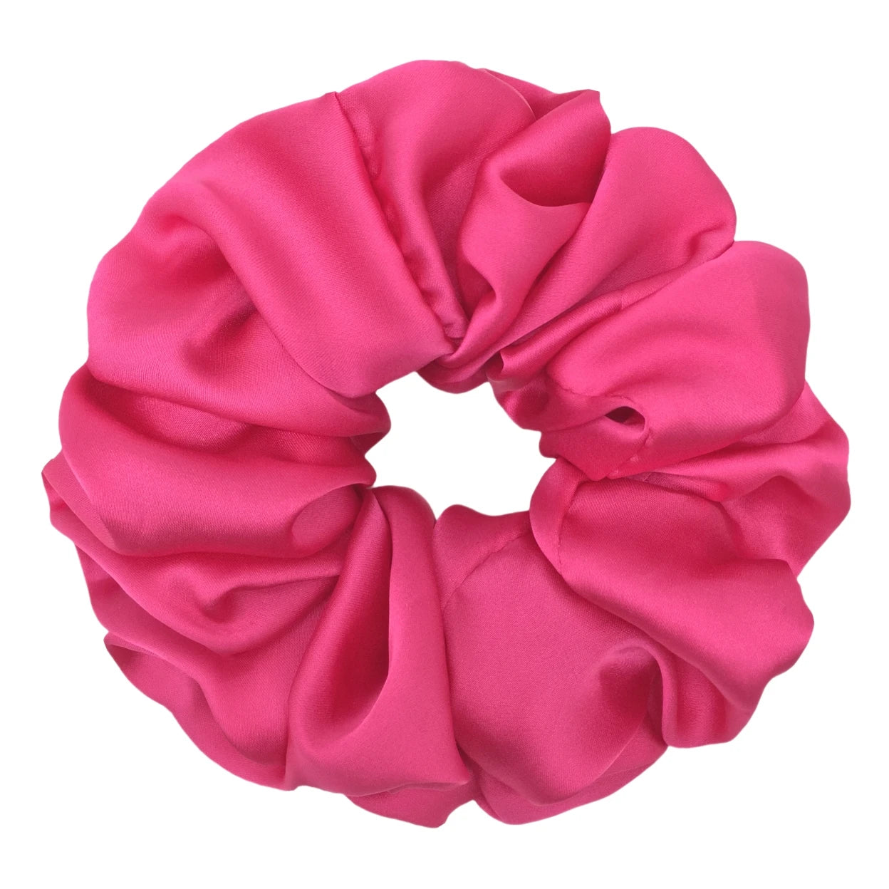 Fashion Oversized Satin Scrunchies – 16cm 20g Elastic Hair Ties - Image 7