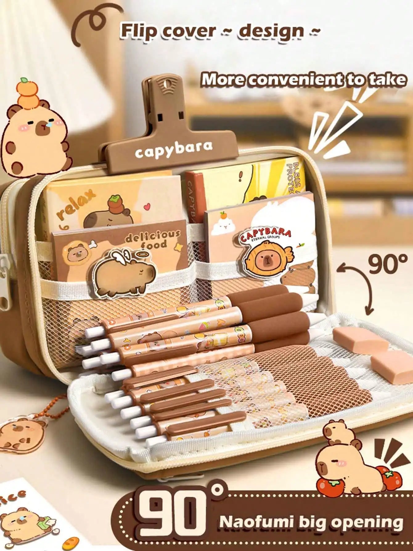 Large Capacity Pencil Case - Image 4