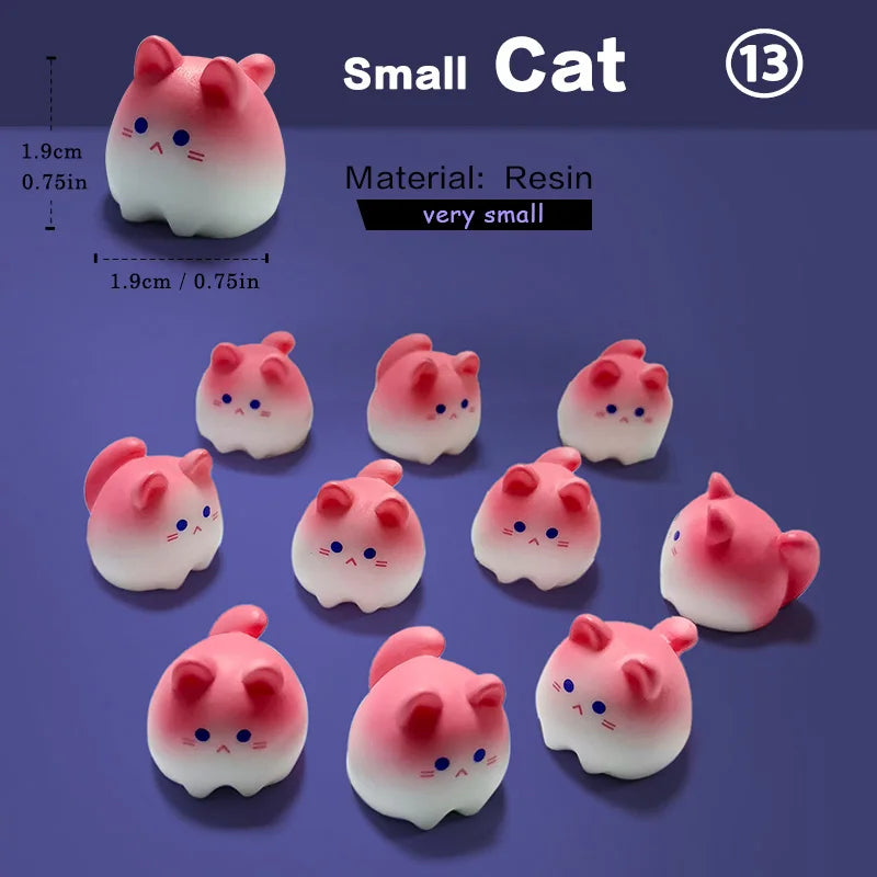 10Pcs Easter Animal Figurines Set - Image 8